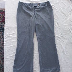 WORTHINGTON petite stretch Women's 16P Grey pants